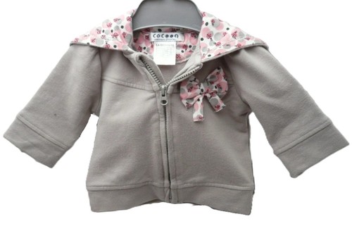 Cocoon veste gris vert pâle