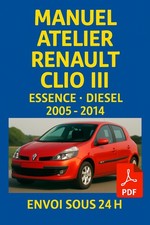Manuel Atelier Renault Clio 3