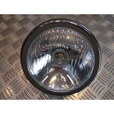 phare metal chrome universel