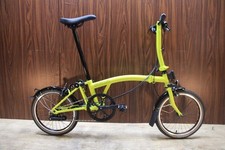 Brompton C-Line Urban 16-Inch Folding Mini Velo Bike 1x2 Speed 2024 Model