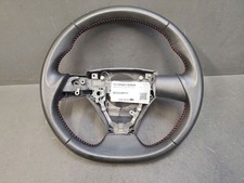 Volant direction cuir noir