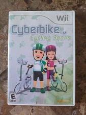 Cyberbike Cycling Sports Nintendo Wii Authentic US Release Rare Free Fast Ship