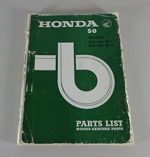 Parts Catalog / Spare Parts List Honda PC / PS 50 M 1