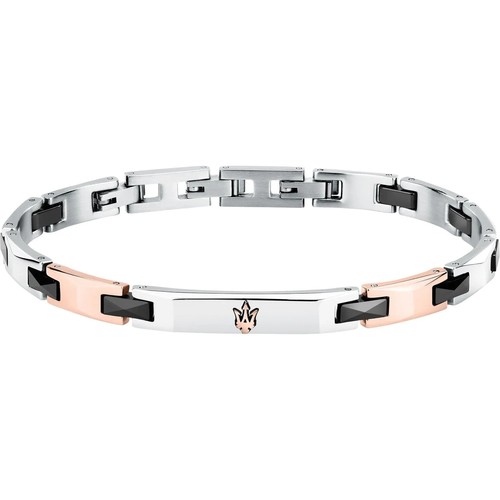 Bracelet silver rosegold - bracelet,