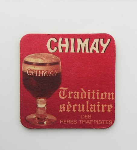 Sous bock bière chimay - bock,
