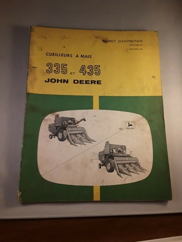 John deere cueilleur maïs - cueilleur, à