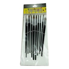 12 Pinceaux de Peinture Fins