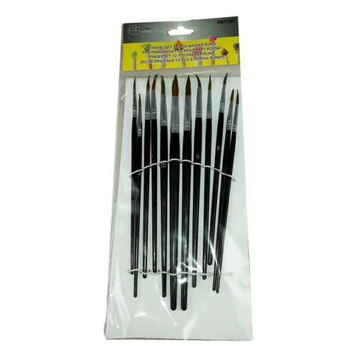 Pinceaux peinture fins - 12,