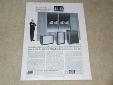 Altec Lansing Voix De Le Cinéma Vott , A7w, A7-500 Haut Parleur Ad, 1 Pg , 1965