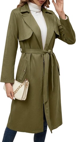 Long trench coat dames - trench-coat,