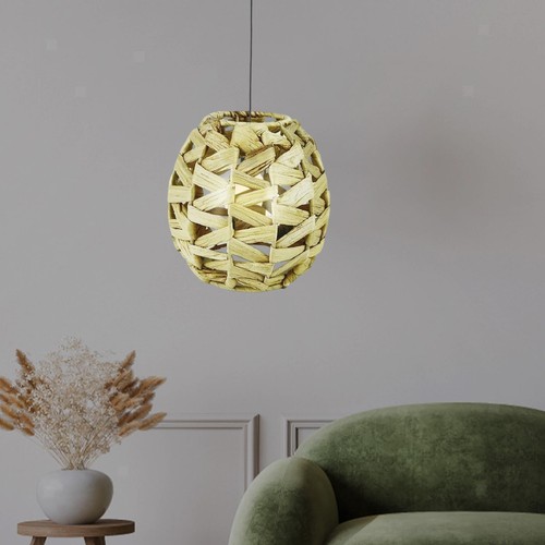 Abat jour rustique - abat-jour, pendentif