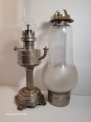 Grande lampe petrole huile - grande,