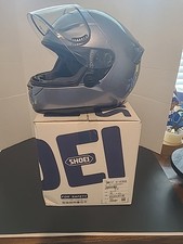 Shoei RF-1000 Helmet Size Large Gloss Metallic Silver