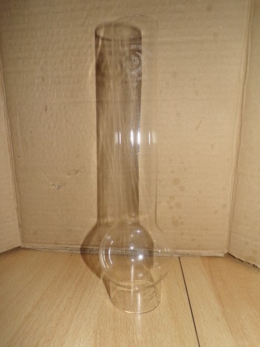 Ancien verre lampe pétrole - lampe,