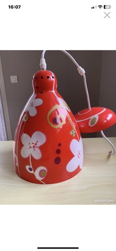 Rare lampe suspension - lampe,