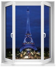 Sticker Fenêtre trompe l'oeil