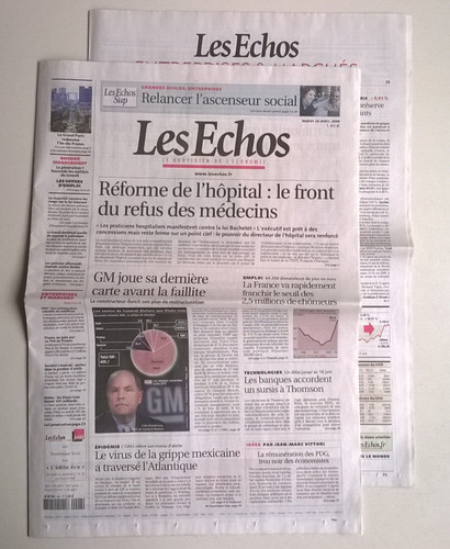Les echos 414 du - echos, n°20