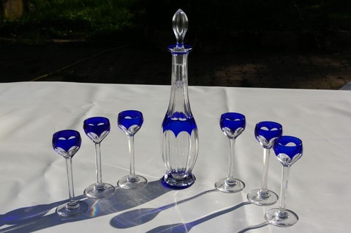 Service liqueur cristal - à,