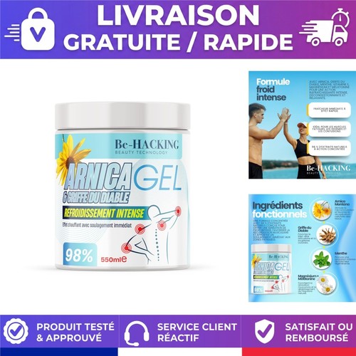 Hacking gel arnica forte - arnica, +