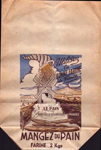Sac papier emballage pain - emballage,