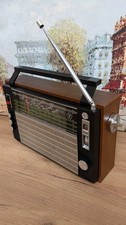 Rare transistor anniversary edition radio OCEAN-205 (1970s, USSR) with FM
