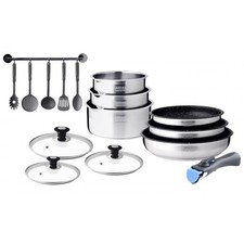 Batterie de cuisine inox avec