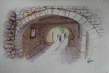 Aquarelle originale signée