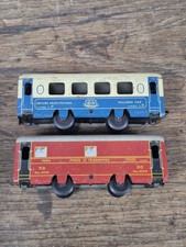 Jouet Ancien Lot De 2 Wagon De
