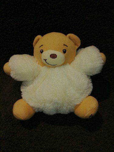 Doudou ours beige fourrure