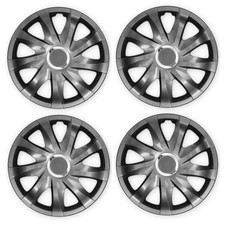 4x Enjoliveurs DRIFT GRAPHITE
