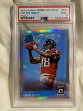 2018 Donruss Optic - Rated Rookie Calvin Ridley #161 Holo Prizm (RC)