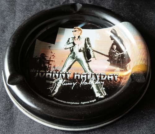 Johnny hallyday cendrier - -,