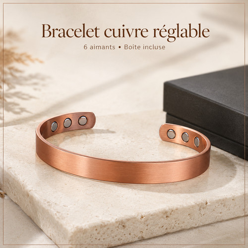 Bracelet cuivre pur - cuivre,