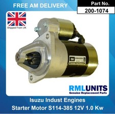Starter Motor For Iseki SL