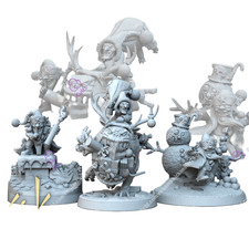 3 lutin goblin de noel