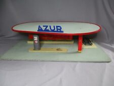 AN383 UNIDENTIFIED GARAGE GAS STATION WOOD GOOD CONDITION