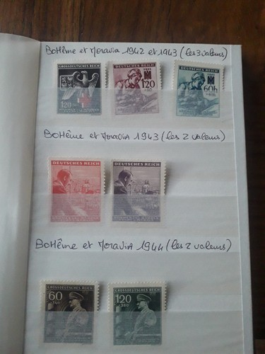 Lot timbres allemand deutsche - lot,