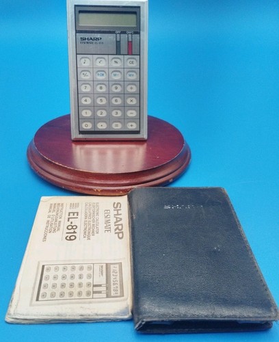 Ancienne calculatrice sharp - ancienne,