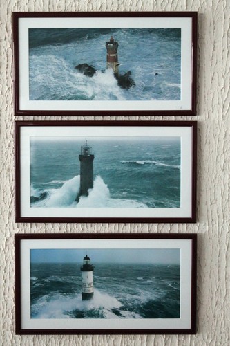 Cadre photo phare bretagne - cadre,