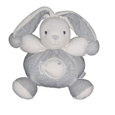 Doudou Lapin Kaloo gris blanc