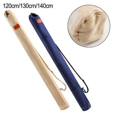 Sac canne à pêche en toile robuste avec sangles réglables pour l'organisation