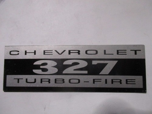 Plaque bouclier chevy - plaque,