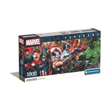 CLEMENTONI - Compact 1000 pieces Panorama - Marvel, The Avengers