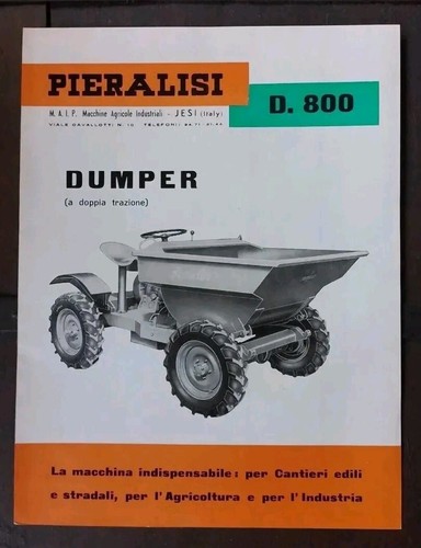 Dumper pann d800 - pann, lombardini
