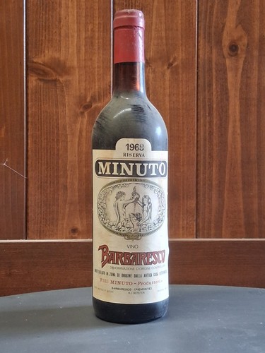 Bouteille barbaresco riserva - bouteille,
