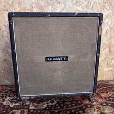 *Ex The Who* Vintage 1969 1970 Hiwatt SE4122 4x12 Metal Guitar Amplifier Cabinet