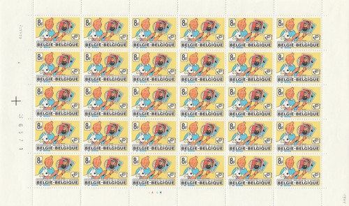 Herge tintin timbres - herge,