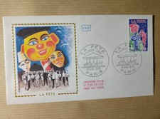 enveloppe premier jour 1976 la fete