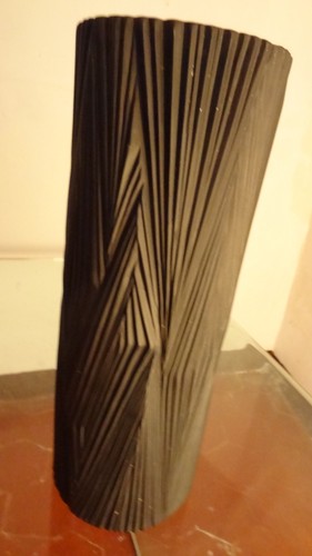 Grand vase porcelaine noire - grand,