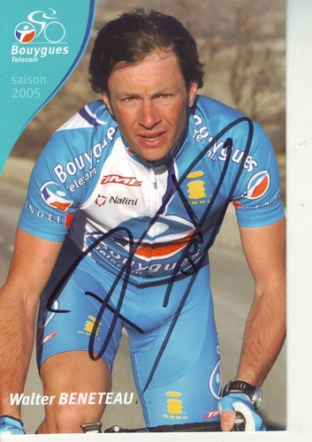 Cyclisme carte cycliste walter - cyclisme,